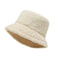 thumbnail image 1 of MesaSe Bucket Hat Solid Color All Match Autumn Winter Lightweight Dome Hat for Outdoor, 1 of 9
