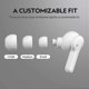 thumbnail image 5 of 2023 - Wireless Headphones, Qcy T13 Headsets Bluetooth 5.1 With Microphone Touch Control, 40 Hours Playtime, 5 of 5