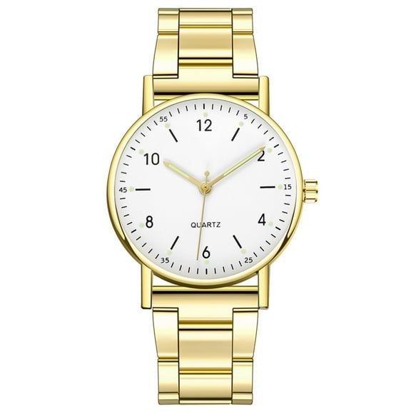 XZYYR Ladies High-end Quartz Watch Stainless Steel Luminous Dial Leisure Watch Extra Large Wrist Watch Bands Watch Bands Leather Mens Watch with Stretch Band