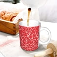 thumbnail image 3 of Yiaed Beef2 Print Ceramics Coffee,Large Handle Design,Extra Large Tea and Coffee Cup for Office and Home Mugs, 3 of 6
