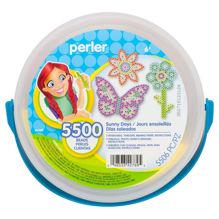 Perler Fuse Bead Activity Craft Kit (5506 Pieces) - Walmart.com