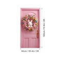 thumbnail image 3 of Swiftyle 3 Pcs Easter Egg Door Flag Outdoor Decoration Spring Porch Cover Holiday Welcome Banner for Front Door Decor, 3 of 8