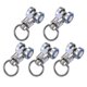 thumbnail image 1 of 5pcs Curtain Track Roller Metal Curtain Pulleys Home Curtain Accessories, 1 of 4