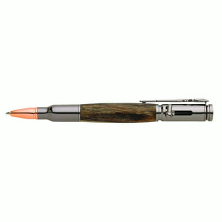 SMOOTHERPRO Solid Brass Bolt Action Pen Square 1 Count (Pack of 1), Bronze
