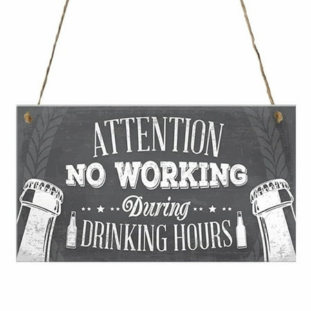 

Hanging for Chandeliers with Hooks Centerpiece Bar Sign Hanging Wall Art Decorative Funny Inappropriate Sign Home Decor