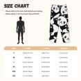 thumbnail image 3 of Balery Seamless Pattern Cute Panda Pantalones de pijama para mujer, pijamas ultraligeros, pantalones de estar por casa-Large, 3 of 6