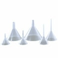 thumbnail image 1 of Embudo de plástico de 50 ml, pequeño y portátil, para dispensar líquidos, para aceites esenciales, 100 unidades, 1 of 1