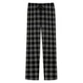 thumbnail image 5 of OGLCCG Men's Plaid Pajama Pants Drawstring Elastic Waist Pajama Bottoms Fall Winter Casual Loose Fit Home Sleep Pants, 5 of 5