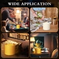 thumbnail image 3 of Retisee 2 Pack Extra Large Flameless Candles Battery Operated Real Wax 3 Wicks LED Pillar Candles with Remote Control and Timer f, 3 of 7