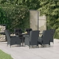 thumbnail image 2 of vidaXL Patio Dining Set Outdoor Dining Set Table and Chair Set for Garden, 2 of 6