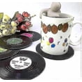 thumbnail image 4 of 12 Pieces Non-slip Vinyl Coasters, Insulating Cd Disc Coasters For Coffee Tea Beer Wine Bottle, 10.5 X 10.5 X 0.2 Cm Hy, 4 of 5