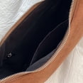 thumbnail image 5 of HGIEYS Suede Tote Bag for Women Vintage Purse Shoulder Bag Adjustable Handbags Office Work Bags, 5 of 9
