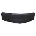 thumbnail image 5 of Sycamore Upholstered Power Reclining Sectional Sofa Grey, 5 of 12