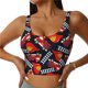 thumbnail image 1 of Fotbe Fire Rescue With Red Helmet And Truck Sujetador Deportivo Largo sin Aros para Mujer con Almohadillas y Soporte Medio, Transpirable y Absorbente, Camiseta Tipo Chaleco o Tank Top-Large, 1 of 8