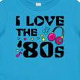 thumbnail image 4 of Inktastic I Love the '80s-musical Notes Boys or Girls Baby T-Shirt, 4 of 5