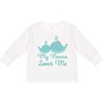 thumbnail image 3 of Inktastic My Nonna Loves Me Boys or Girls Long Sleeve Toddler T-Shirt, 3 of 5