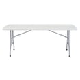 thumbnail image 2 of National Public Seating BT3000 Table Pliante Moderne en Plastique Robuste, Gris Moucheté, 1 Unité, 2 of 12