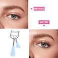 thumbnail image 3 of Rizador de pestañas de 2 piezas que se adapta a todas las formas de ojos, rizadores de pestañas curvos, rizador de pestañas de larga duración para mujeres, regalo de maquillaje, esquema de Color, 3 of 5