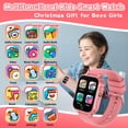thumbnail image 2 of Reloj inteligente Cosjoype para niños y niñas de 6 a 12 años con cámara de 26 juegos, 2 of 7
