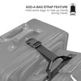 thumbnail image 3 of Luggage Travel Select Amsterdam, gris, 25 pulgadas, ampliable, 3 of 6