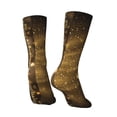 thumbnail image 3 of Goofa 2024 Happy New Year Printed Men's Crew Socks, Soft Durable Breathable Moisture-Wicking with Odor Control Cotton socks, 3 of 9
