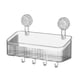 thumbnail image 2 of Gancho Transparente con Potente Ventosa para Estantería de Baño de Pared Montada, 2 of 6