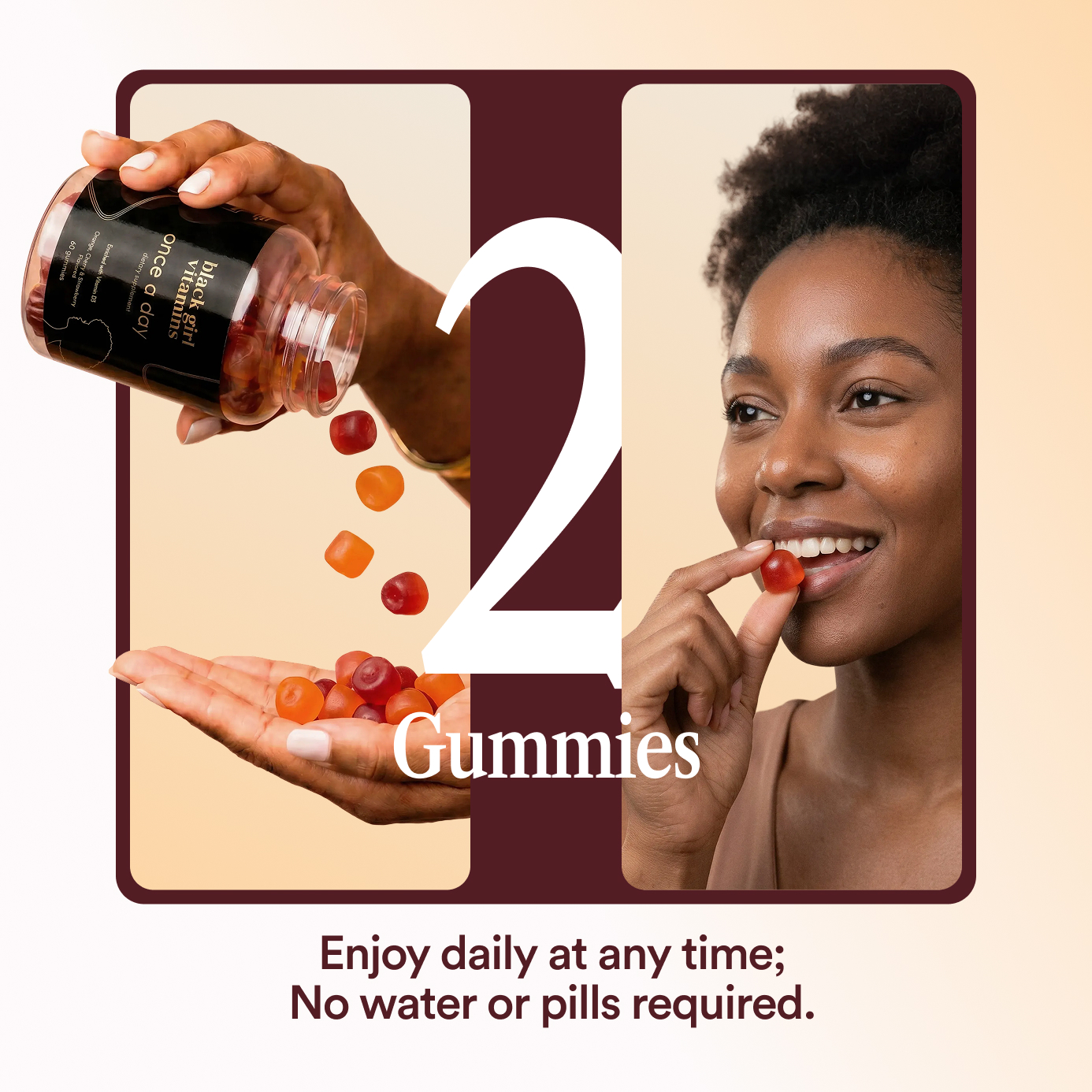 Black Girl Vitamins Once a Day Women's Gummy photo 7