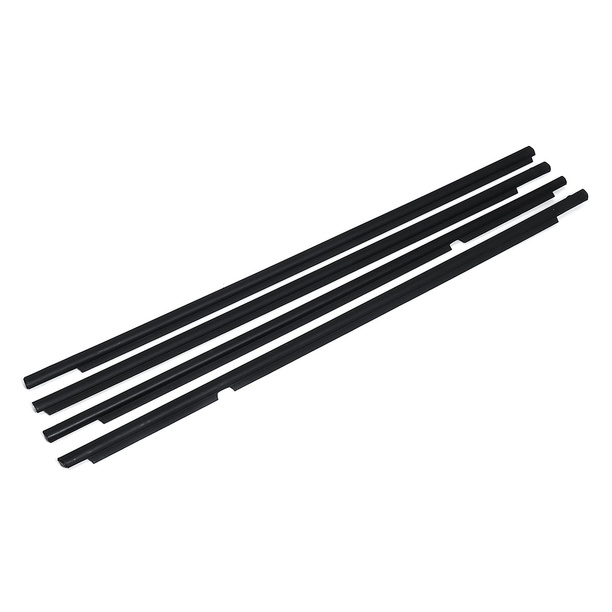 4X FOR TOYOTA COROLLA 2009-2012 CAR WEATHERSTRIP WINDOW MOULDING TRIM SEAL BELT