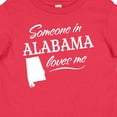 thumbnail image 4 of Inktastic Someone in Alabama Loves Me Boys or Girls Baby T-Shirt, 4 of 5