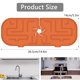 thumbnail image 5 of Muyoka Grifo de agua de silicona suave Alfombrilla absorbente Grifo de un solo orificio Alfombrilla de secado Grifo reutilizable Protector a prueba de salpicaduras Almohadilla protectora de encimera A Muyoka Hogar, 5 of 7