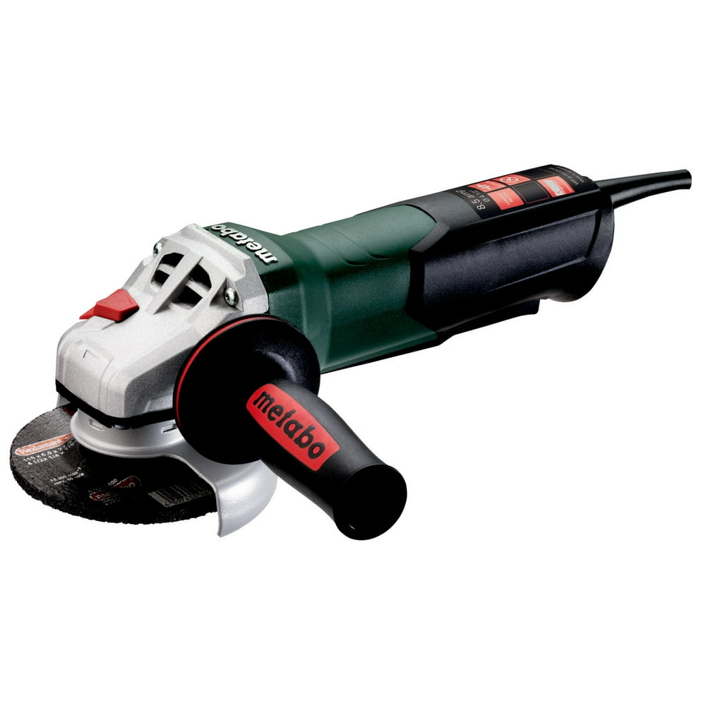 Metabo 4.5Inch Angle Grinder 10,500 Rpm 8.5 Amp With NonLock