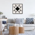 thumbnail image 2 of Cuadro Decorativo | Fine Art Tj | Bloque De Edredón En Blanco Y Negro Iv Por Tara Reed - 99 x 99 cm, 2 of 4