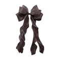 thumbnail image 4 of Bmisegm Headwear for Girls Elegant Triple Layer Bow Flowing Ribbon Bridal Hair Clip for Wedding Occasions Headbands Black_001, 4 of 6