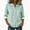 Sky Blue, variant on Noric Women's Striped Shirt Long Sleeve Button Down Lapel Collar Loose Fit Casual Office Business Tops