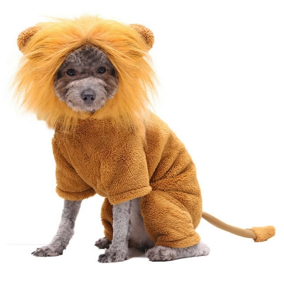 GASTROPOD Dog Costume,Pet Lion Mane Construction for Long-Lasting Wear Cat Costume,Stylish Lion Design for a Unique Look Puppy Clothes,XXL