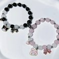 thumbnail image 1 of Sanrio pulsera de dibujos animados Kuromi Melody, pulsera magnética para pareja, joyería colgante, accesorios, regalos de cumpleaños para niña, 1 of 5