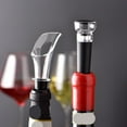 thumbnail image 5 of Wine Bottle Opener Set Air Pump Pressure Wine Corkscrew with Vacuum Stopper and Pourer Foil Cutter, 5 of 7