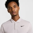 thumbnail image 4 of Big & Tall Nike Solid Dri-FIT Golf Polo Color: White Size: L TALL, 4 of 4