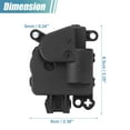thumbnail image 4 of Unique Bargains AC Temperature Heater Blend Door Actuator for Nissan Titan 2004-2015 Quest 2006-2009 Armada 2005-2015 27743-ZP00A, 4 of 7