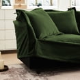 thumbnail image 3 of Armchair Set with Ottoman, Easy - to - Assemble Design / Quick Setup for Comfortable Seating, 3 of 5