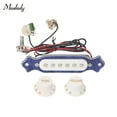 thumbnail image 1 of Muslady Guitare Électrique Micro Prêt à Installer Micro de Guitare avec 6,35 Mm Jack Tonalité Boutons de Réglage, 1 of 5