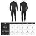 thumbnail image 3 of Traje de buceo de cuerpo completo de neopreno de 2 mm Rash Guard para hombres, 3 of 7