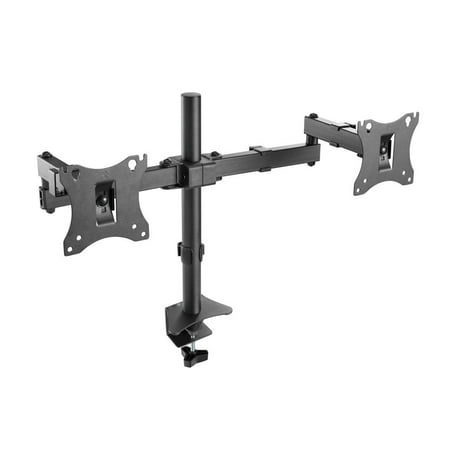 UPC: 0850000470514 | Emerald Dual Monitor Desk Mount Full Motion 17 -32