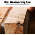 thumbnail image 3 of Scroll Saw Hand Saw, Scroll Saw Scroll Saw Adaptor Frame for Wood, Plastic, Rubber and Soft Metal 5 Inch, 3 of 5
