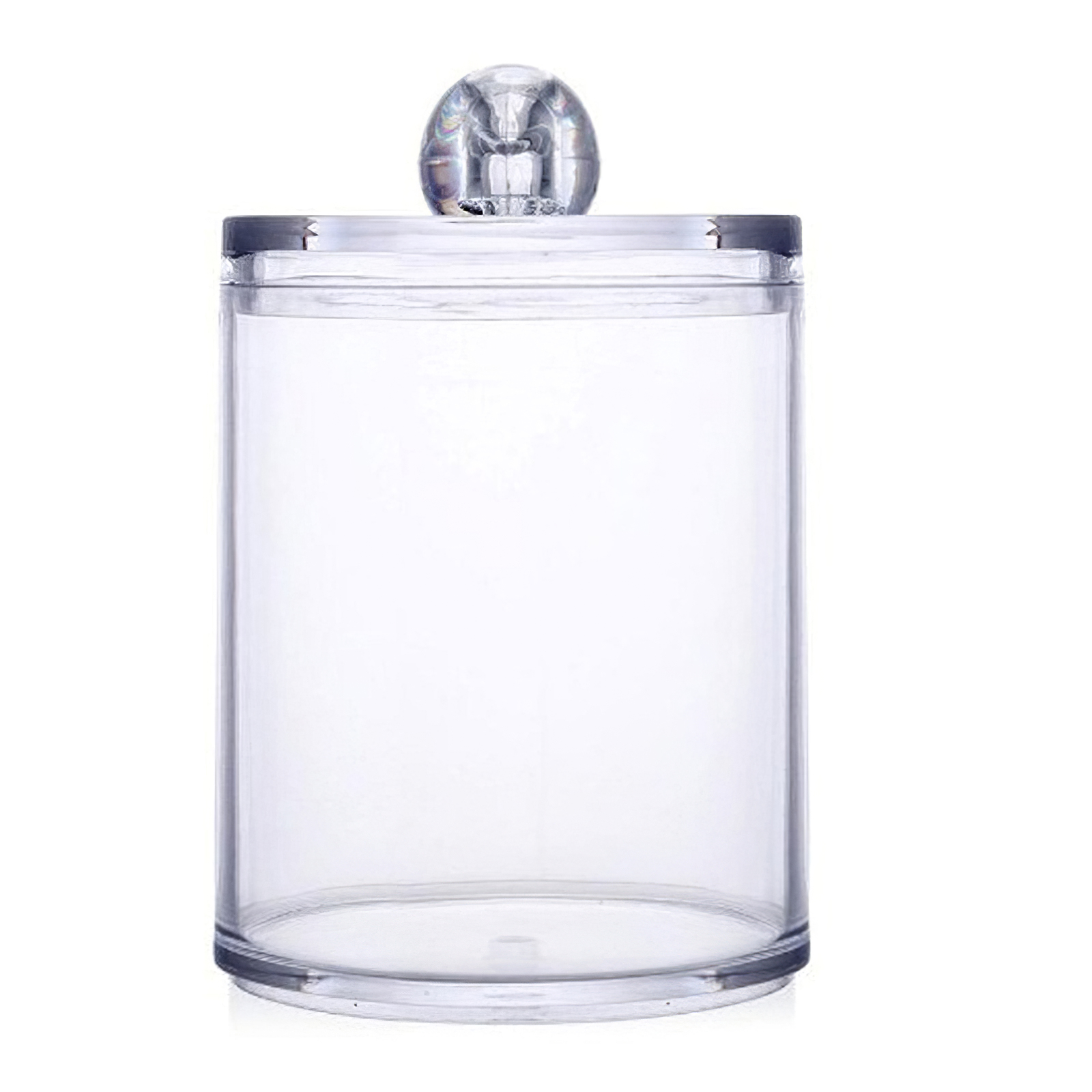 Transparent Cotton Swab Holder MultiPurposes Cotton Ball Storage Box