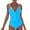 Blue, variant on Womens Monokini Swimwear Solid Color with Asymmetric Cut One Piece Bathing Suit for Swimming Sunbathing,Hot Pink,S