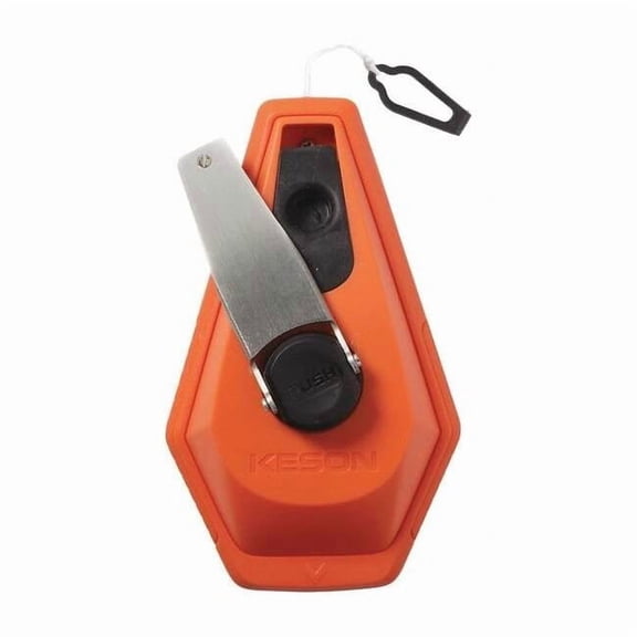 Keson Chalk Line Reel, 3 oz, Twisted, 100 ft L K3X