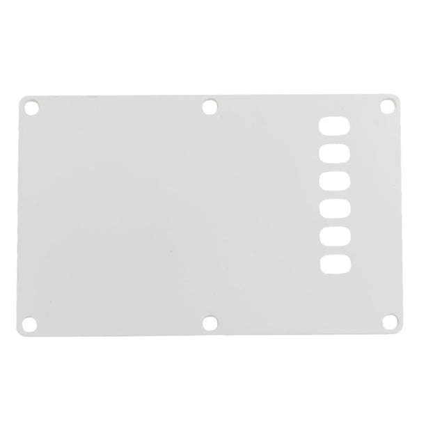 Cubierta de trémolo con placa trasera estilo vintage para guitarra eléctrica Ocaster Blanco