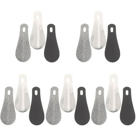 

30 pcs Shoe Horn Metal Handle Shoe Lifter Portable Shoes Wearing Tool for Kids Adults