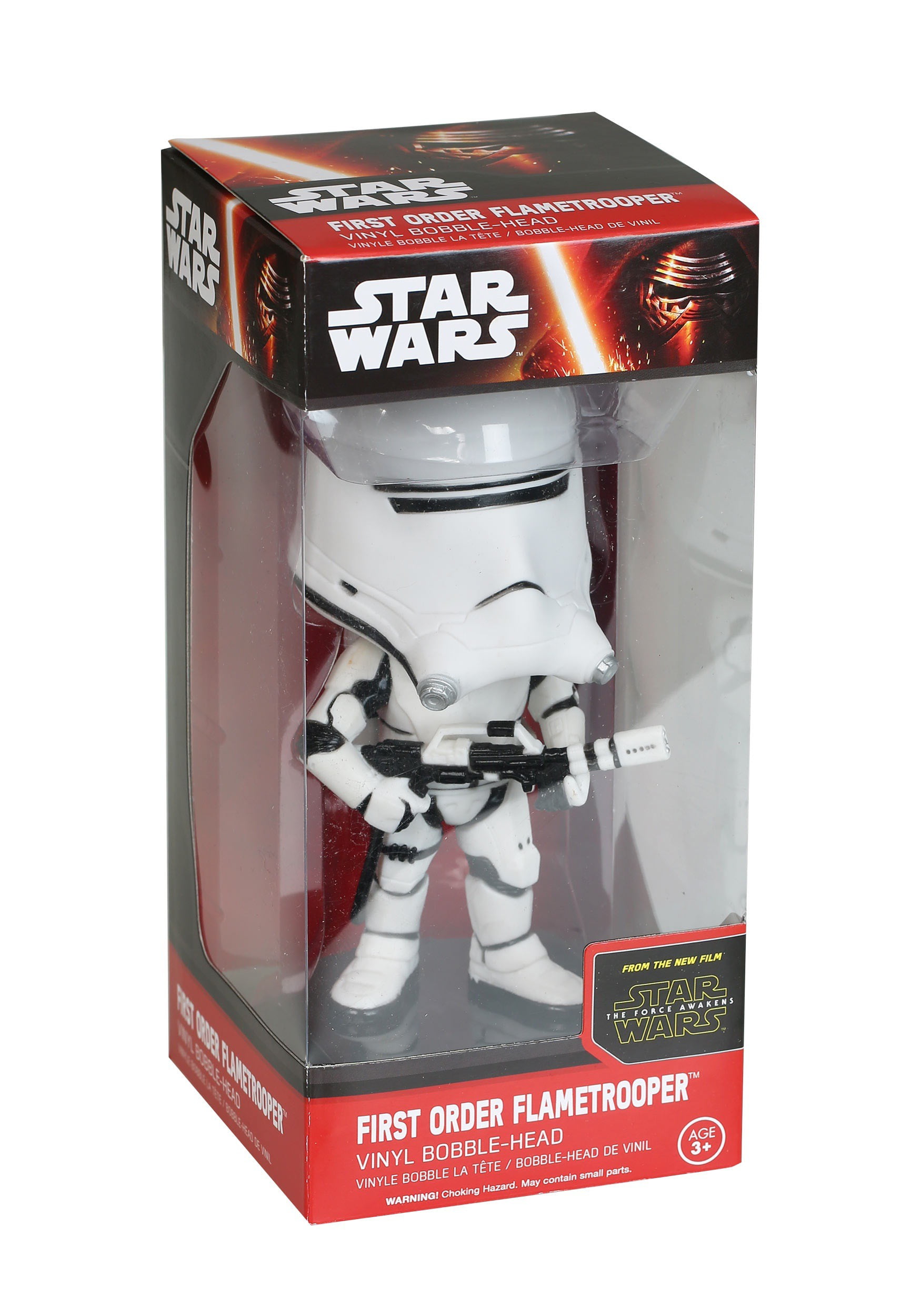 Funko Star Wars The Force Awakens Wacky Wobbler First Order Snowtrooper Bobble Head Ep7 for sale online 
